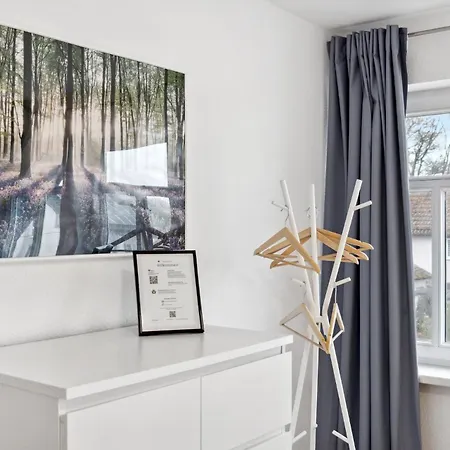 דירה Am Hainich - 59m2, 4 Personen, Kueche, Netflix, Parken, Hunde Willkommen, Nationalpark *