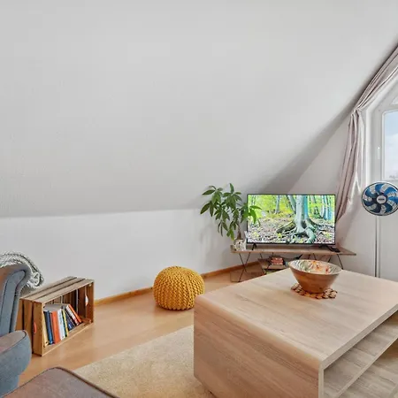 Am Hainich - 59m2, 4 Personen, Kueche, Netflix, Parken, Hunde Willkommen, Nationalpark דירה
